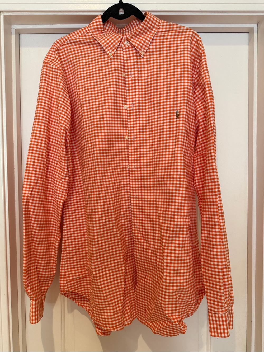 Men’s custom fit XLT Polo button up shirt